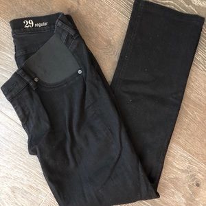 JCrew maternity matchstick jeans - Black